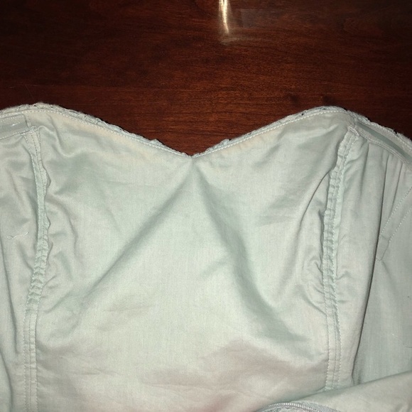 Mint green lace dress 10 J Crew - Picture 6 of 8